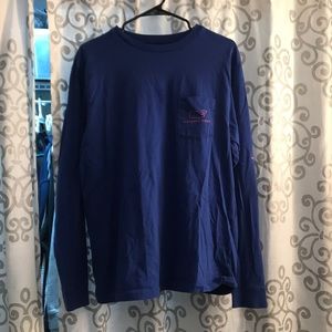 Blue Vineyard Vines Long-sleeve Tee